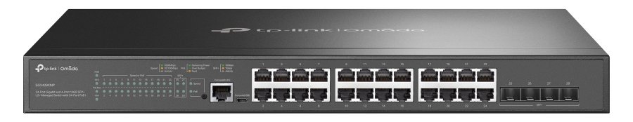 TP-LINK Jetstream 24-Port Gigabit And 4-Port 10Ge Sfp+ L2+ Managed