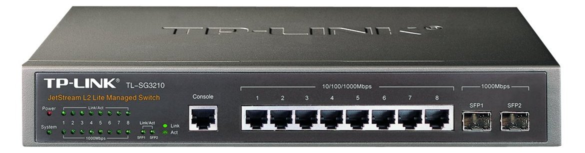 TP-LINK JetStream TL-SG3210 - Switch - managed