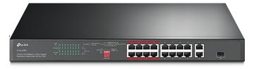 TP-LINK JetStream TL-SL1218P - V1 - Switch - unmanaged - 16 x 10/100 (PoE+) von LumaTech