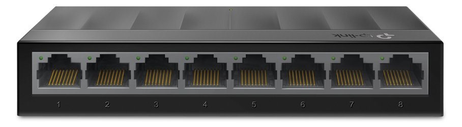 TP-LINK LiteWave LS1008G - Switch - unmanaged