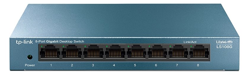 TP-LINK LiteWave LS108G - Switch - unmanaged
