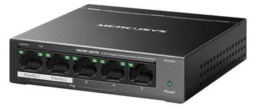 TP-LINK MS105GP - Gigabit Ethernet (10/100/1000) - Vollduplex - Power over Ethernet (PoE) - Wandmontage von LumaTech