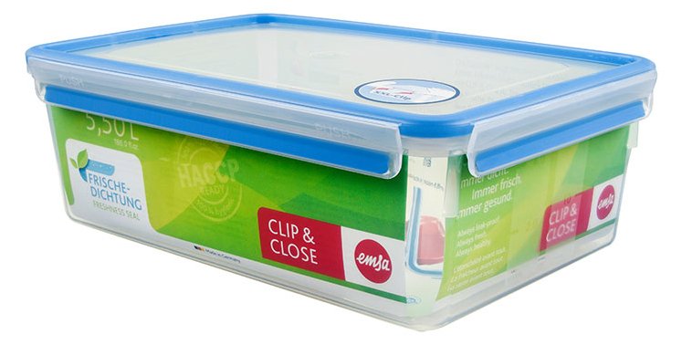 EMSA CLIP & CLOSE - Lebensmittelbehälter - 5.5 L