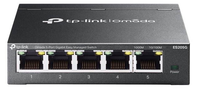 TP-LINK Omada ES205G V1 - Switch - managed - 5 x 10/100/1000Base-T