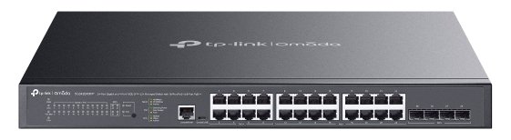 TP-LINK Omada SG3428XMPP V1.8 - Switch - L2+ - managed - 16 x 10/100/1000 (PoE+)