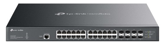 TP-LINK Omada SX3832MPP V1 - Switch - L2+ - managed - 24 x 100/1000/2.5G/5G/10GBase-T (PoE++)