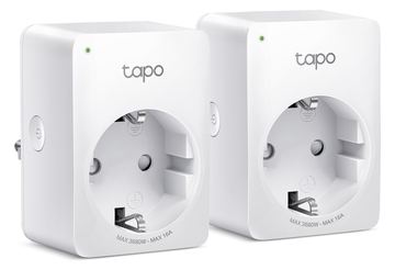 TP-LINK Tapo P110 V1 - Smart-Stecker - mini - kabellos - 802.11b/g/n - 2.4 Ghz (Packung mit 2) von LumaTech