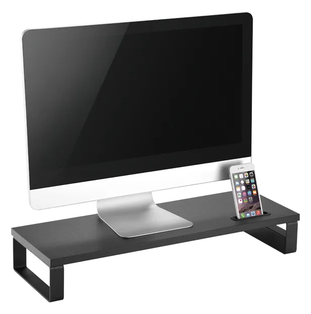 Equip 650881 Desktop-Monitor-Ständer mit USB - Freistehend - 15 kg - Schwarz, Ansicht 4