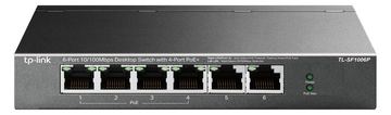 TP-LINK TL-SF1006P - V1 - Switch - unmanaged - 6 x 10/100 (4 PoE+) von LumaTech