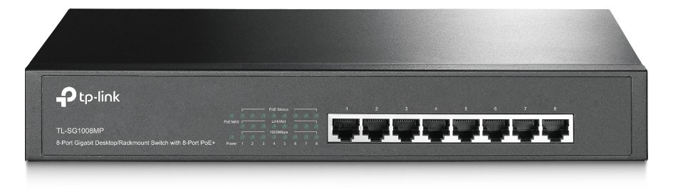 TP-LINK TL-SG1008MP - Switch - unmanaged - 8 x 10/100/1000 (PoE+)