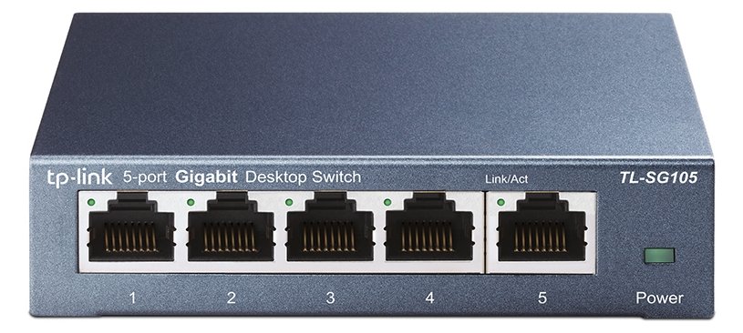TP-LINK TL-SG105 5-Port Metal Gigabit Switch