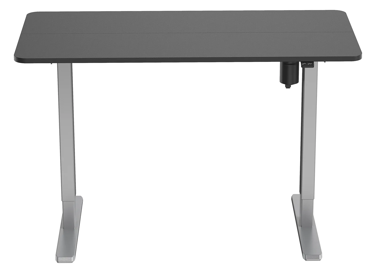 Equip Elektrisches-Sitz- Steh-Tischgestell - mit Tischplatte - grau - Gerade - Rechteckige Form - Kunststoff - Edelstahl, Ansicht 2