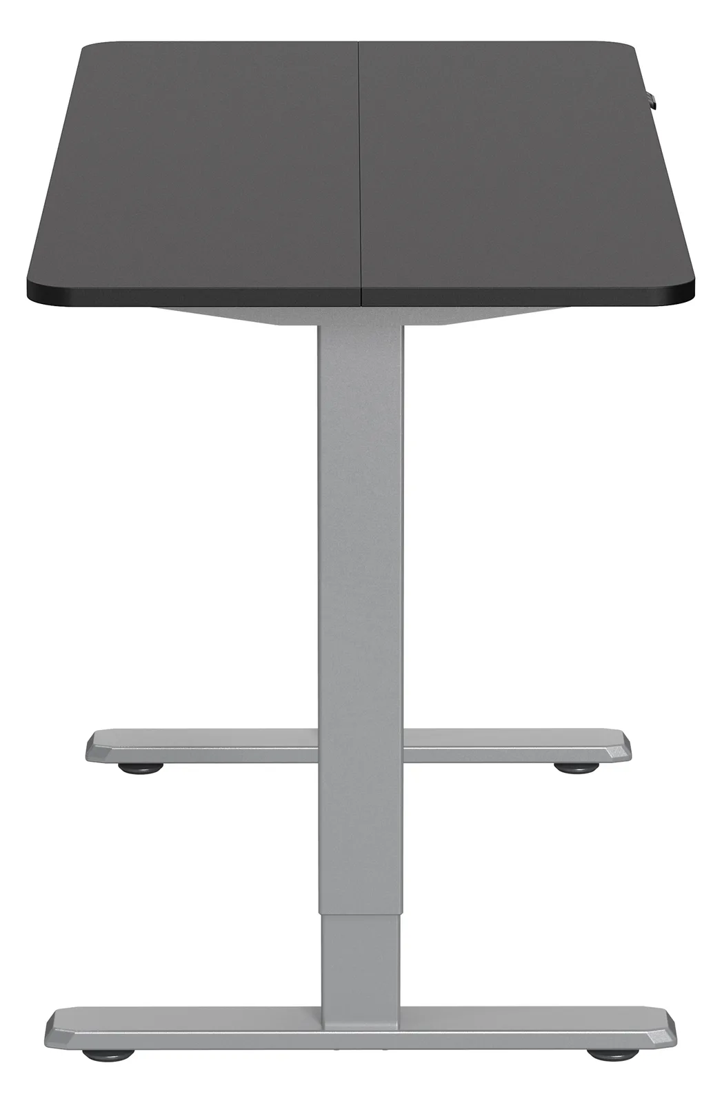 Equip Elektrisches-Sitz- Steh-Tischgestell - mit Tischplatte - grau - Gerade - Rechteckige Form - Kunststoff - Edelstahl, Ansicht 4