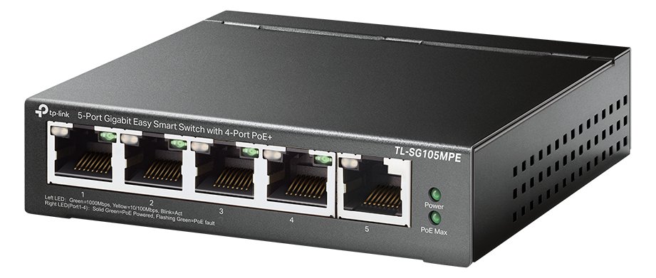 TP-LINK TL-SG105MPE V1.60 - Switch - 5 x 10/100/1000