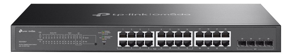 TP-LINK TL-SG2428LP Omada 28-Port Gigb. Smart Switch lüfterlos - Switch
