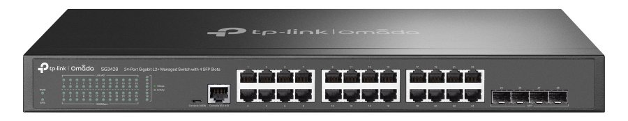 TP-LINK TL-SG3428 - Managed - L2/L3 - Gigabit Ethernet (10/100/1000) - Rack-Einbau - 1U