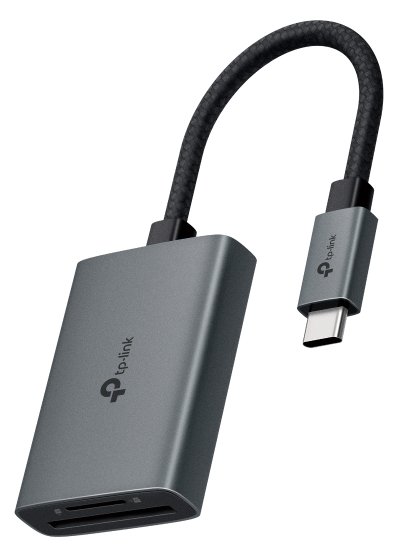 TP-LINK UA430C V1 - Kartenleser (microSD UHS-I, microSDHC UHS-I, microSDXC UHS-I, SDHC UHS-I, SDXC UHS-I) - USB-C