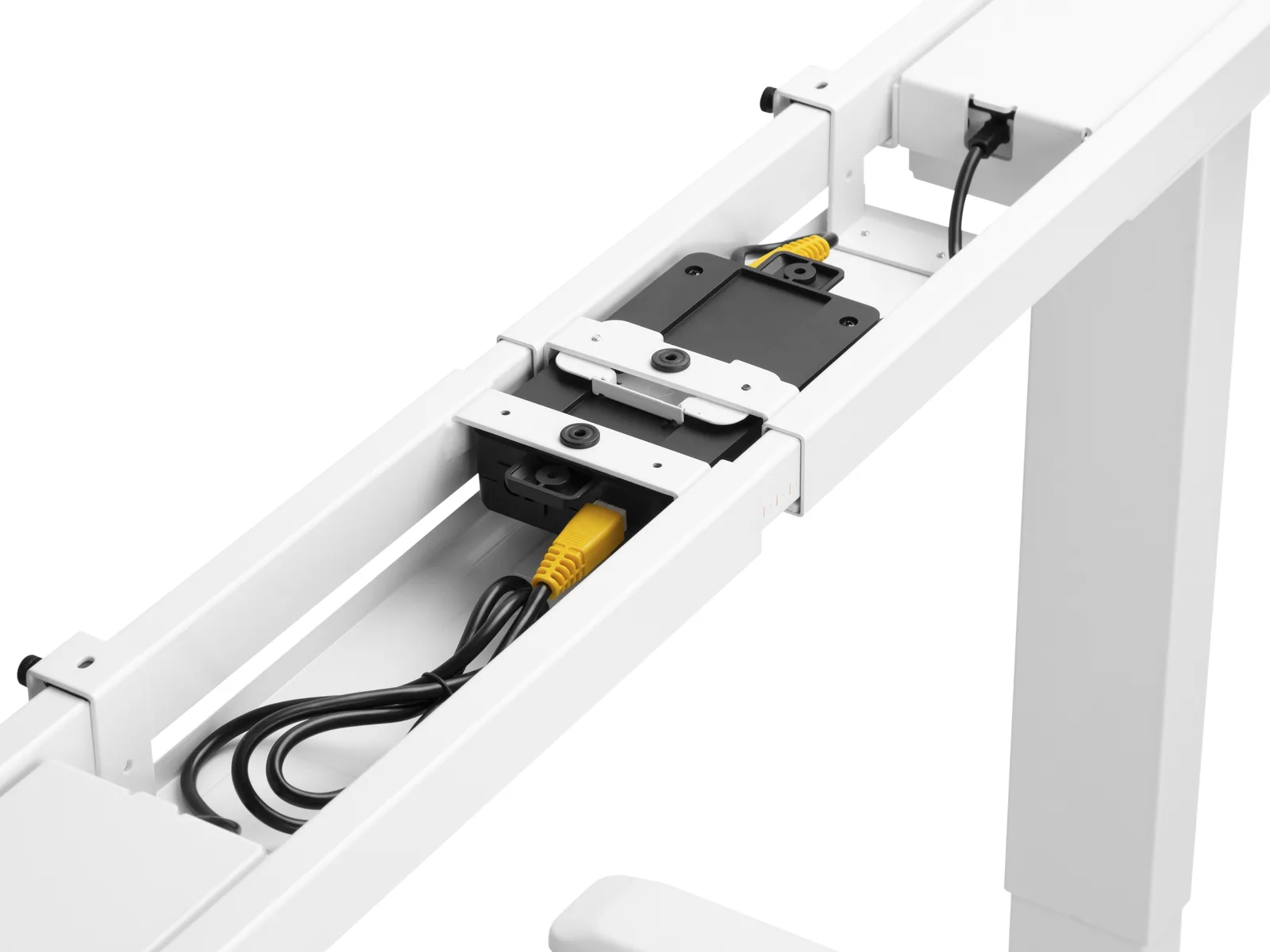 Equip ERGO - Sitz-Steh-Tischgestell - elektrische Höhenverstellung - Weiß, Ansicht 2