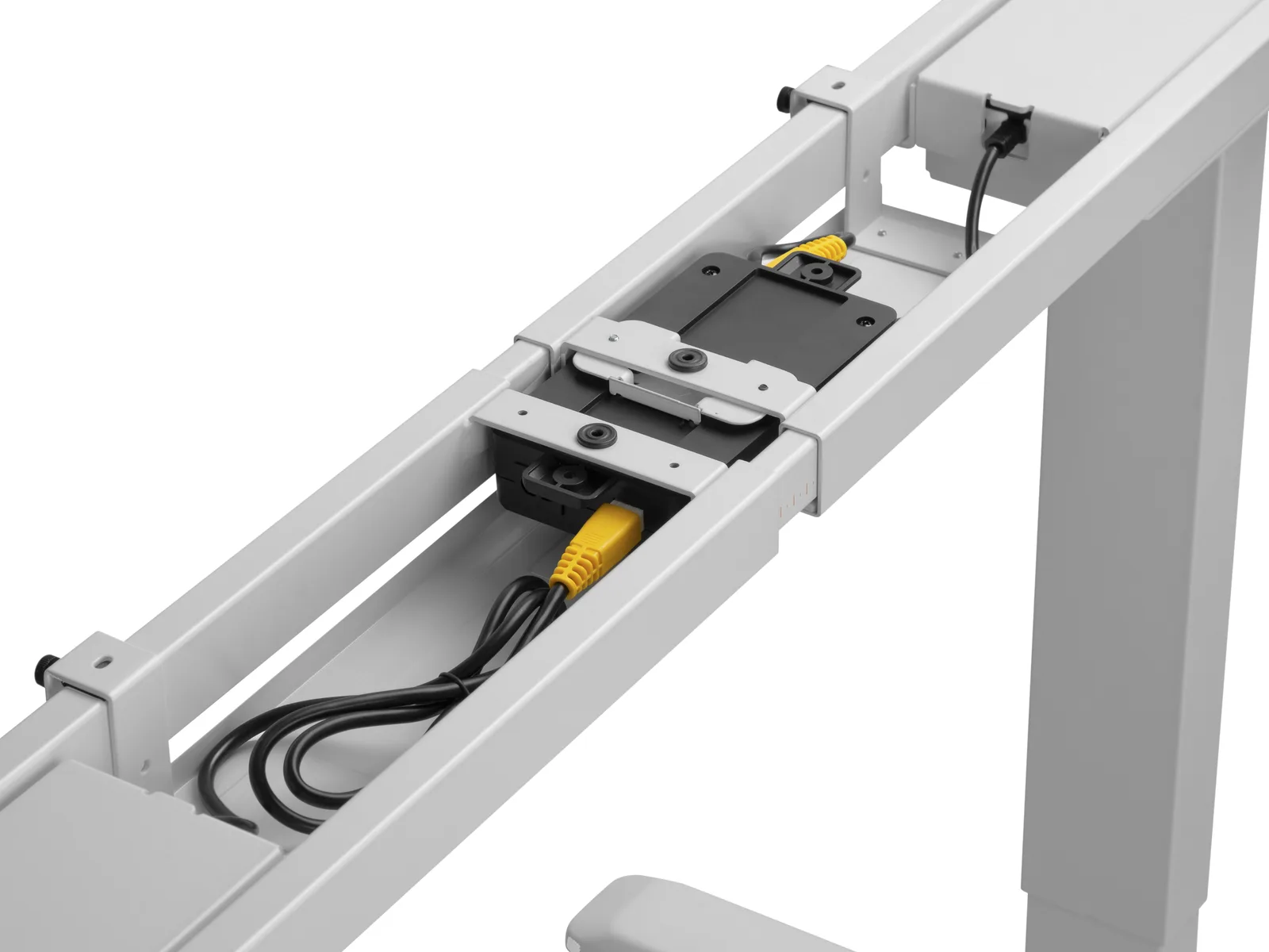 Equip ERGO - Sitz-Steh-Tischgestell - elektrische Höhenverstellung - Grau, Ansicht 2