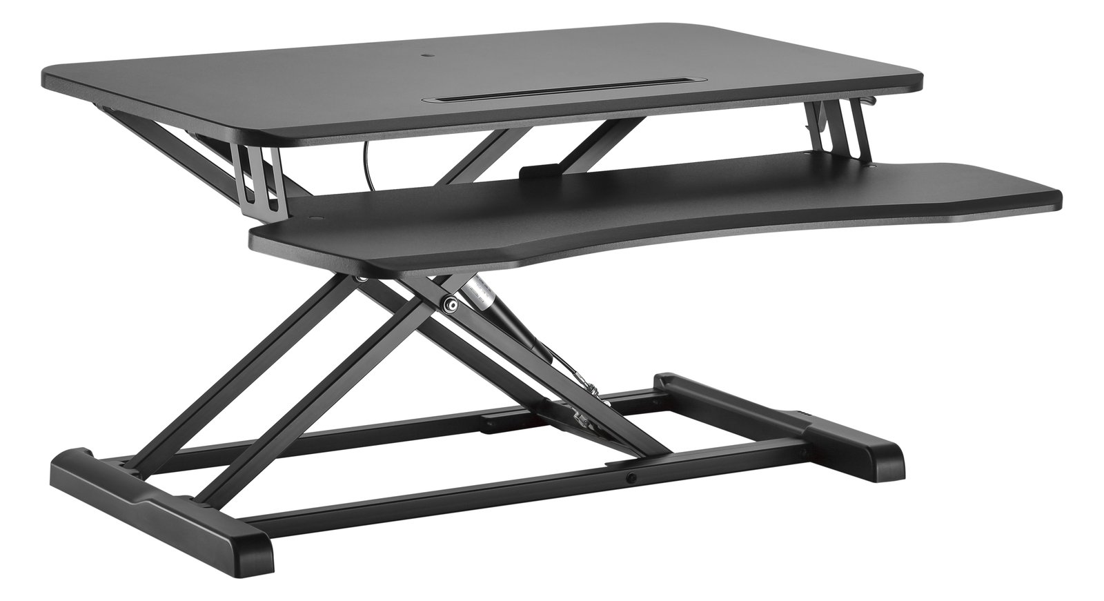 Equip ERGO Monitortisch mit Sitz-Stehbankerhöhung schw 15kg