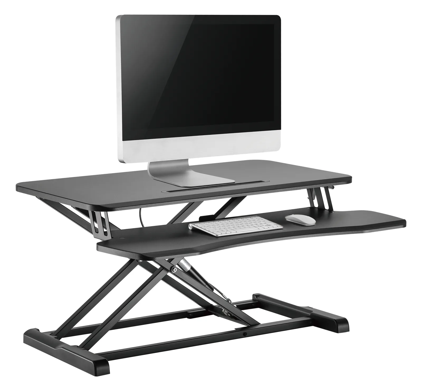 Equip ERGO Monitortisch mit Sitz-Stehbankerhöhung schw 15kg, Ansicht 4