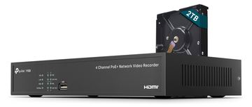 TP-LINK VIGI NVR1004H-4P V1 - NVR - 4 Kanäle von LumaTech