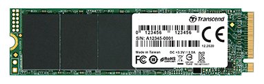 Transcend 112S - SSD - 512 GB - intern - M.2 2280 (doppelseitig)