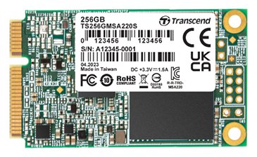 Transcend 220S - SSD - 256 GB - intern - mSATA