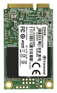 Transcend 230S - SSD - 256 GB - intern - mSATA
