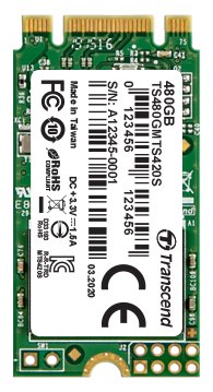 Transcend 420S - SSD - 480 GB - intern - M.2 2242
