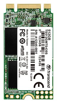 Transcend 430S - SSD - 512 GB - intern - M.2 2242