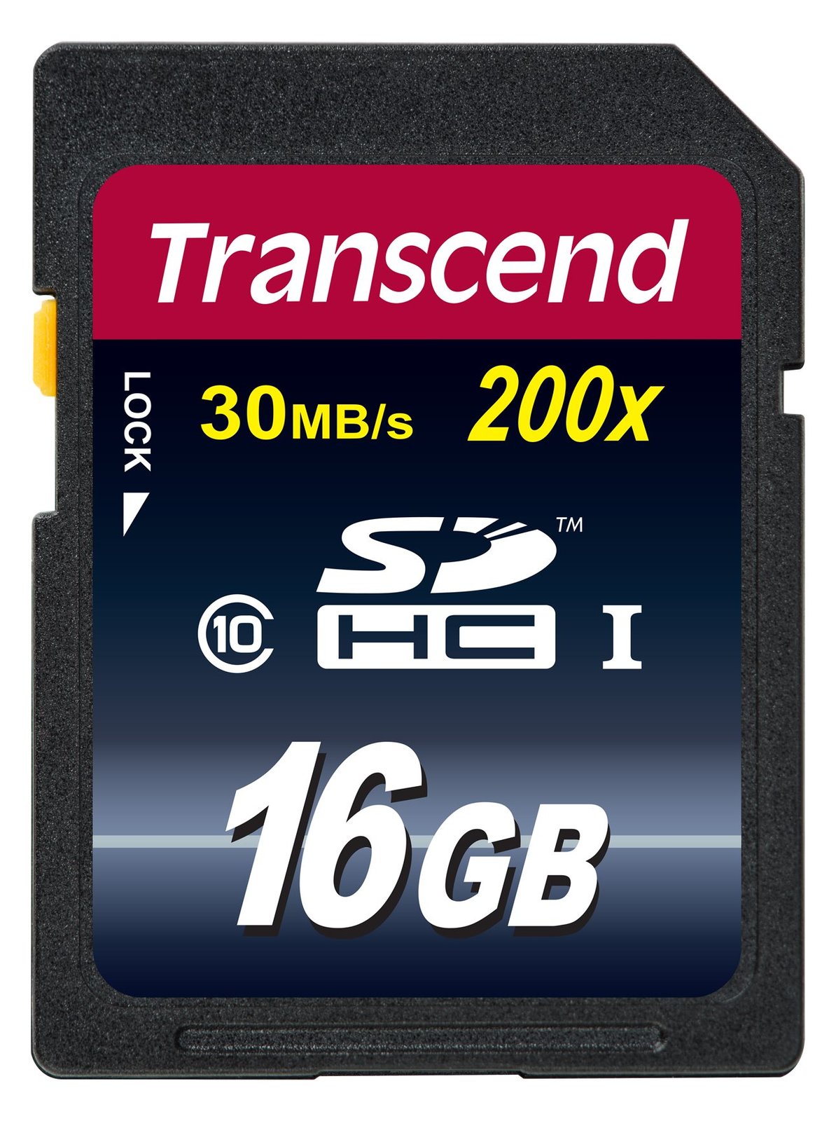 Transcend Flash-Speicherkarte - 16 GB - Class 10