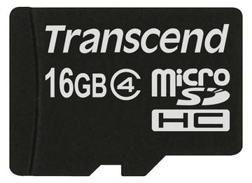 Transcend Flash-Speicherkarte - 16 GB - Class 4 von LumaTech
