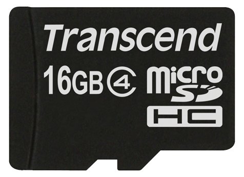 Transcend Flash-Speicherkarte - 16 GB - Class 4