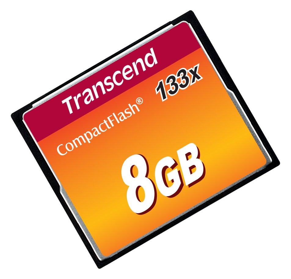 Transcend Flash-Speicherkarte - 8 GB - 133x
