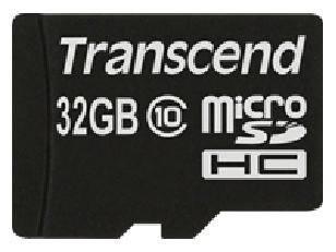 Transcend Flash-Speicherkarte (microSDHC/SD-Adapter inbegriffen) von LumaTech