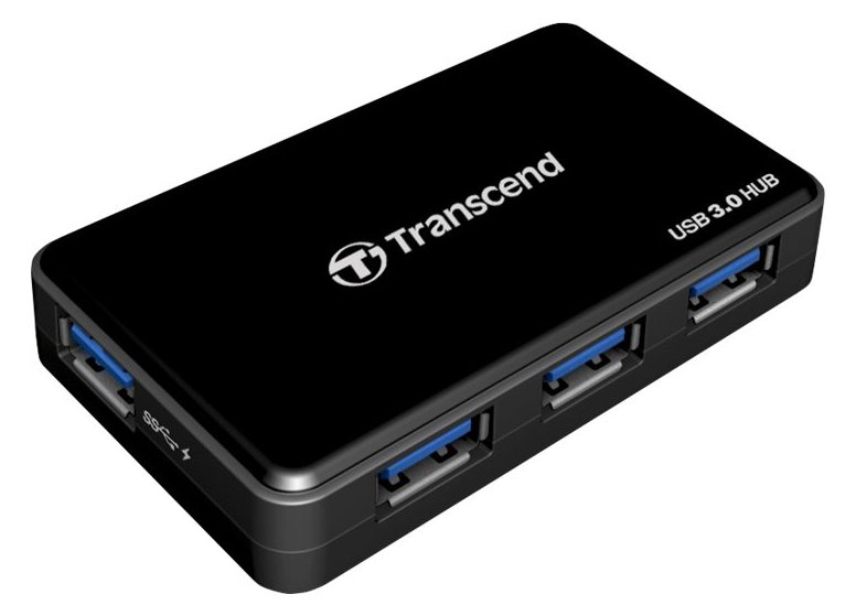 Transcend HUB3 - Hub - 4 x SuperSpeed USB 3.0
