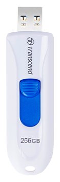Transcend JetFlash 790 - USB-Flash-Laufwerk - 256 GB - Weiß