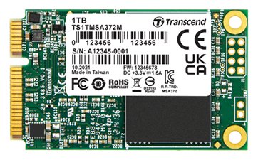 Transcend MSA372M - SSD - 32 GB - intern - mSATA