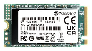 Transcend MTE400S - SSD - 512 GB - intern - M.2 2242 - PCIe 3.0 x4 (NVMe)