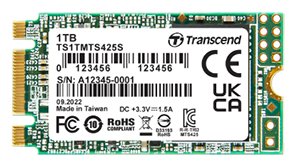 Transcend MTS425S - SSD - 1 TB - intern - M.2 2242