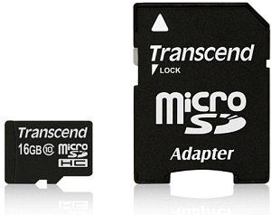 Transcend Premium - Flash-Speicherkarte (microSDHC/SD-Adapter inbegriffen) - UHS-I von LumaTech