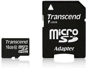 Transcend Premium - Flash-Speicherkarte (microSDHC/SD-Adapter inbegriffen) - UHS-I