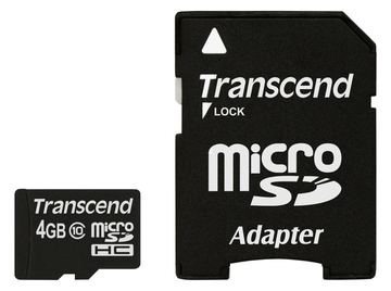 Transcend Premium - Flash-Speicherkarte (microSDHC/SD-Adapter inbegriffen) von LumaTech