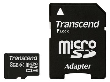 Transcend Premium - Flash-Speicherkarte (microSDHC/SD-Adapter inbegriffen) - Class 10 von LumaTech
