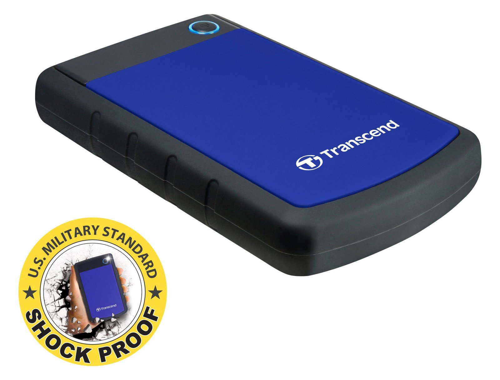 Transcend StoreJet 25H3B - Festplatte - 2 TB - extern (tragbar)