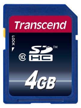 Transcend Ultimate - Flash-Speicherkarte - 4 GB von LumaTech