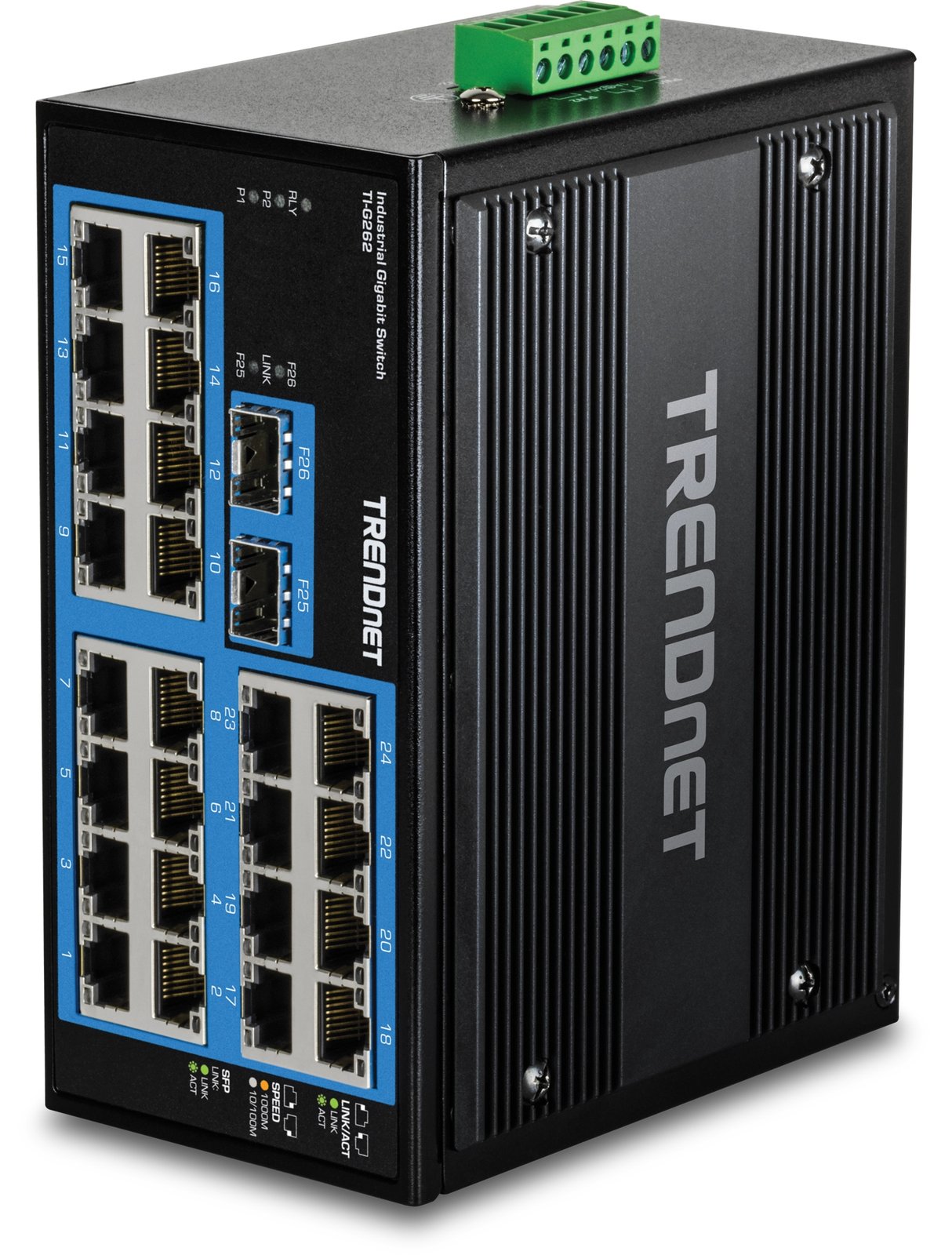 TRENDnet 26-PORT HARDENED INDUSTRIAL