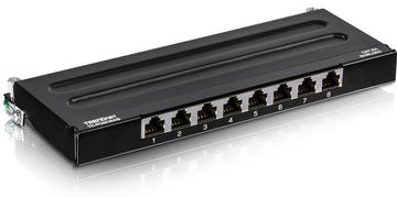 TRENDnet TC-P08C6AS - Patch Panel - geeignet für Wandmontage von LumaTech