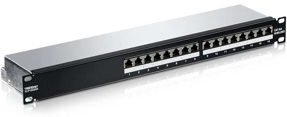 TRENDnet TC-P16C6AS - Patch Panel - Rack montierbar